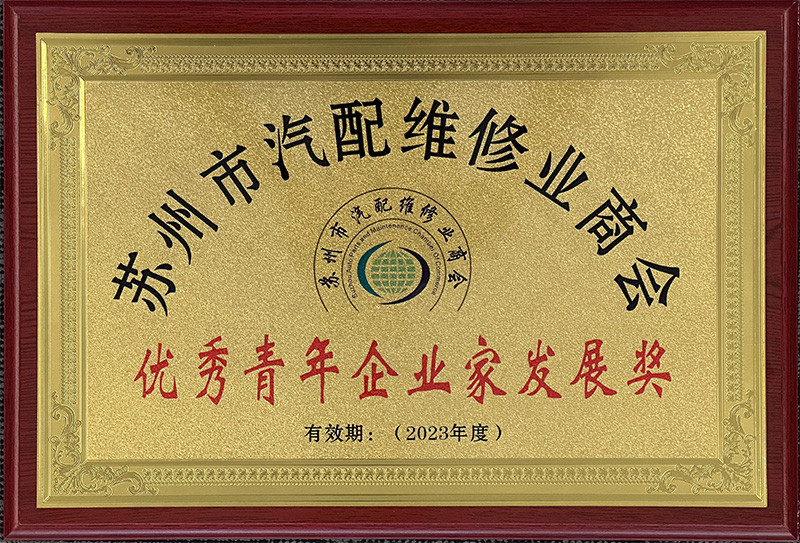 優(yōu)秀青年企業(yè)家發(fā)展獎(jiǎng)